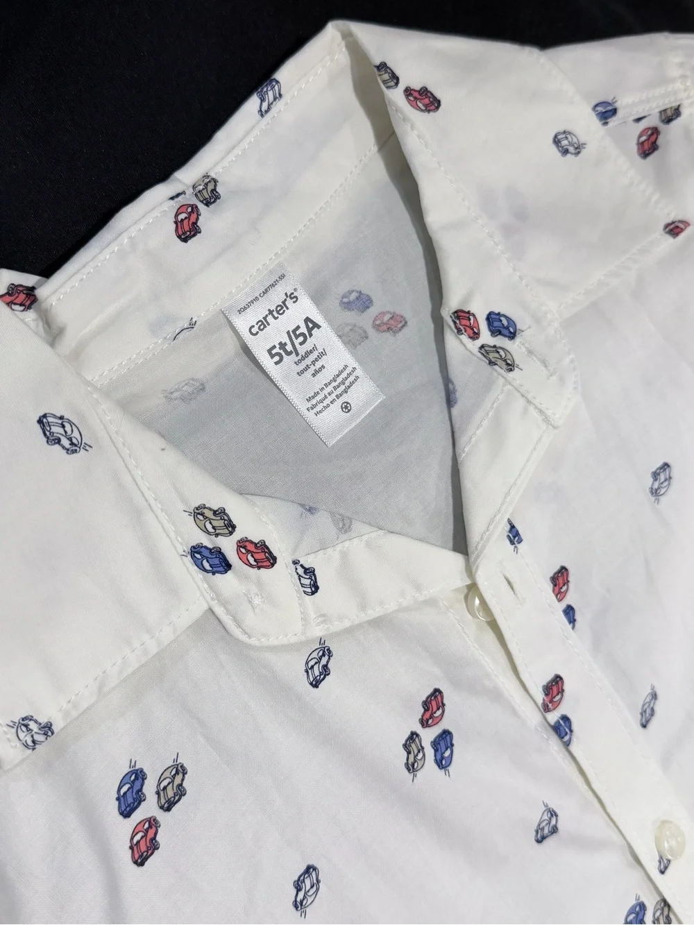 Carters lightweight white